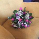 Kód: L001  obsah:  15x tulipán, 3x alstromelie, zeleň