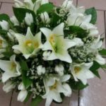 Kód: L028  obsah:  tulipány, lilie, zeleň