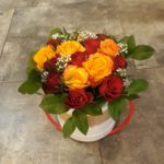 Kód: L032  obsah:  tulipány, irisy, zeleň