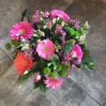 Kód: L039  obsah:  gerbera,santina,alstromlélie, zeleň