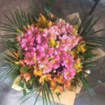 Kód: L049  obsah:  chryzantéma,alstromélie,solidago,zeleň