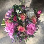 Kód: K011  obsah:  růže,alstromélie,hortenzie,limonium,zeleň